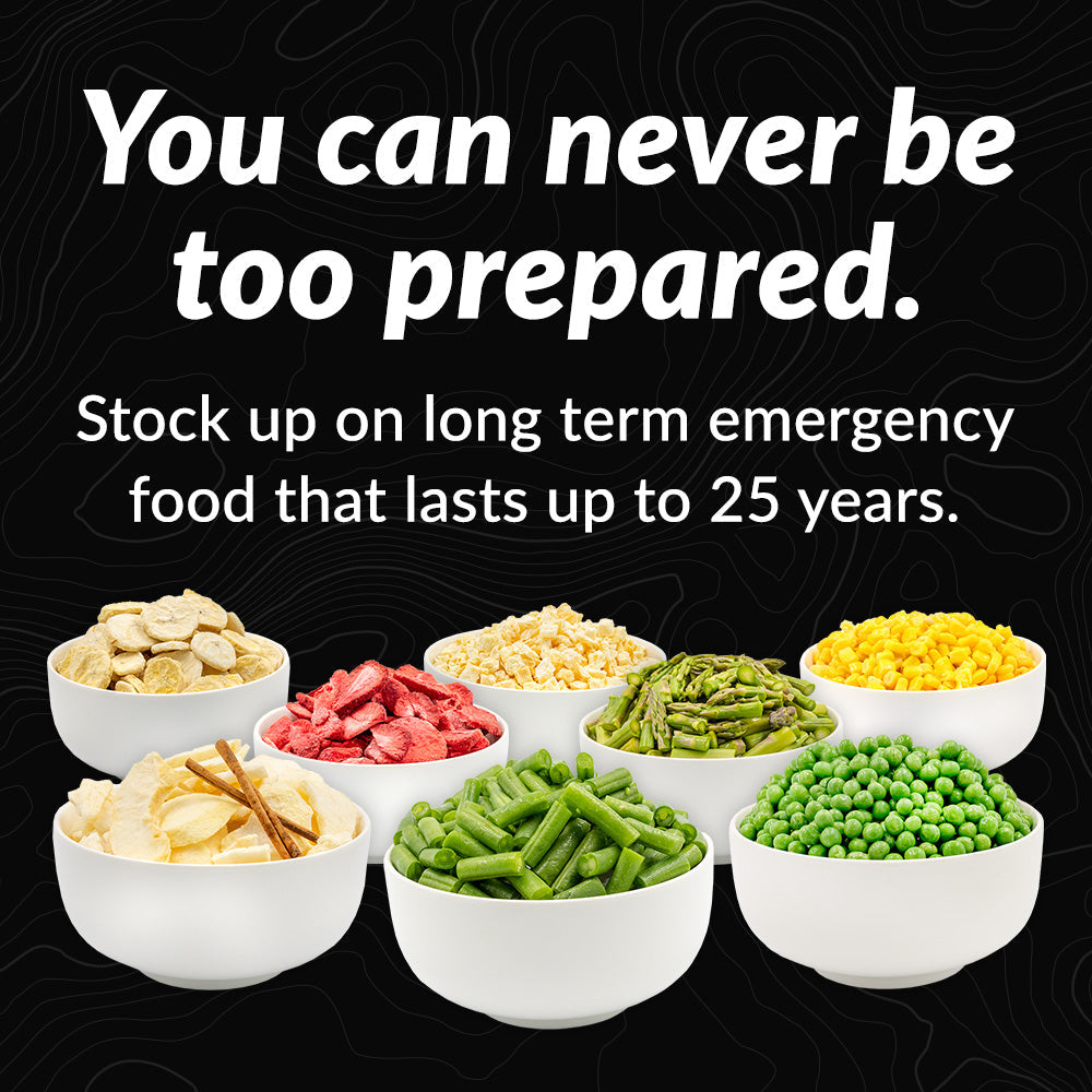 1 Year Emergency Food Supply Food Supply For a Year | Get a Year Supply of Food for Survival From Valley Food Storage