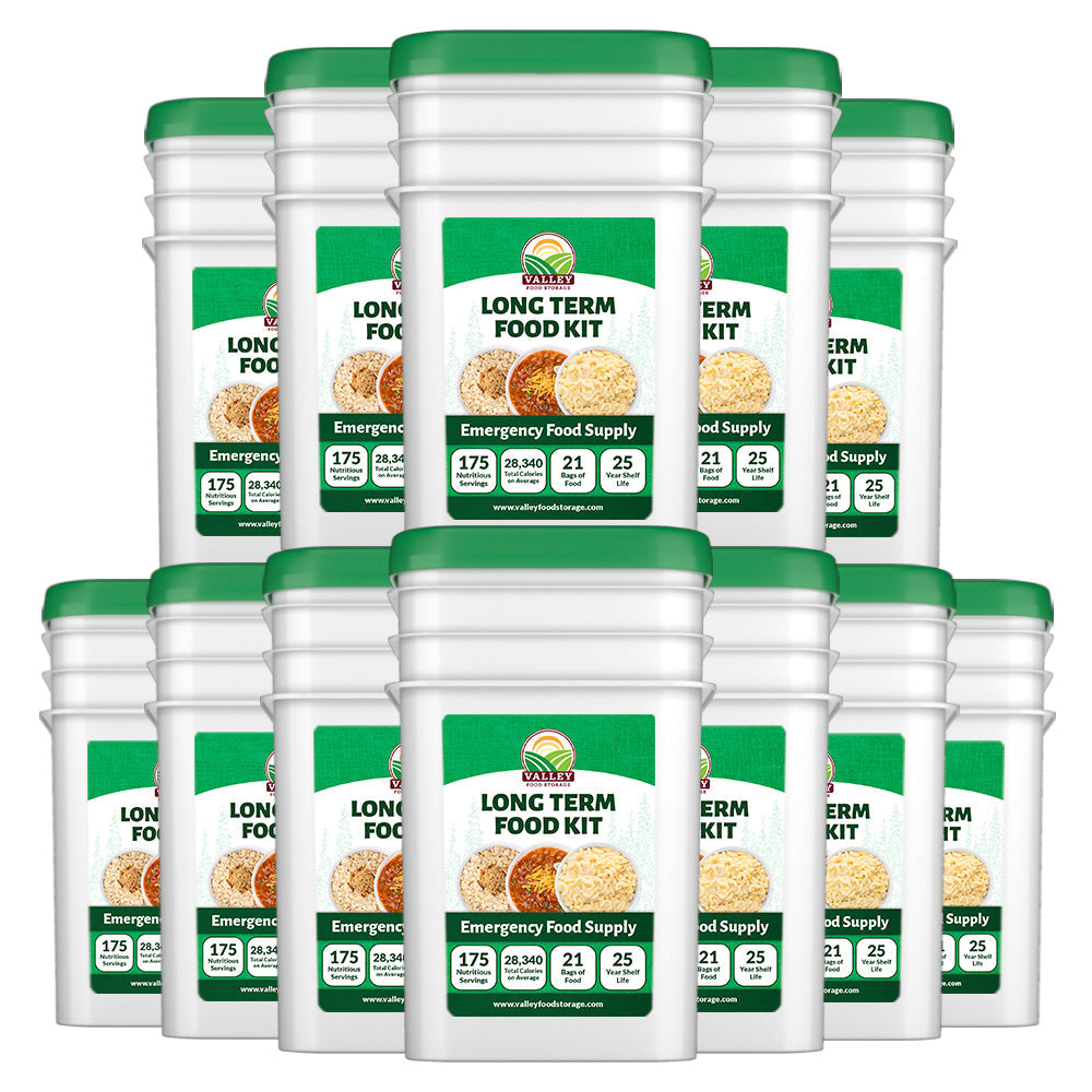 175 Serving Long Term Food Kit - Valley Food Storage