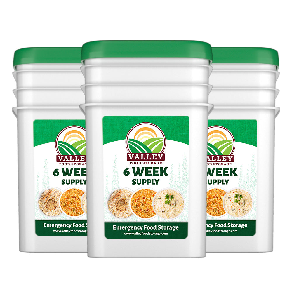 6 Week Emergency Food Kit From Valley Food Storage