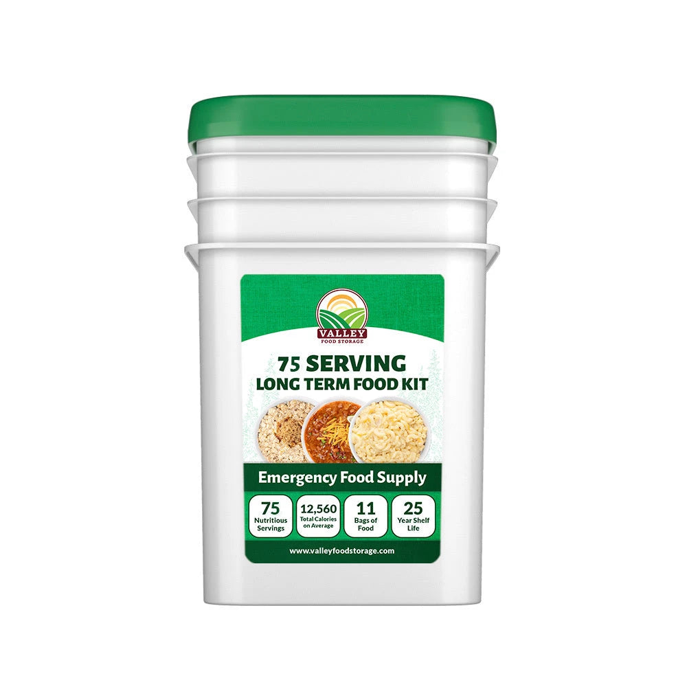 75 Serving Long Term Food Kit From Valley Food Storage