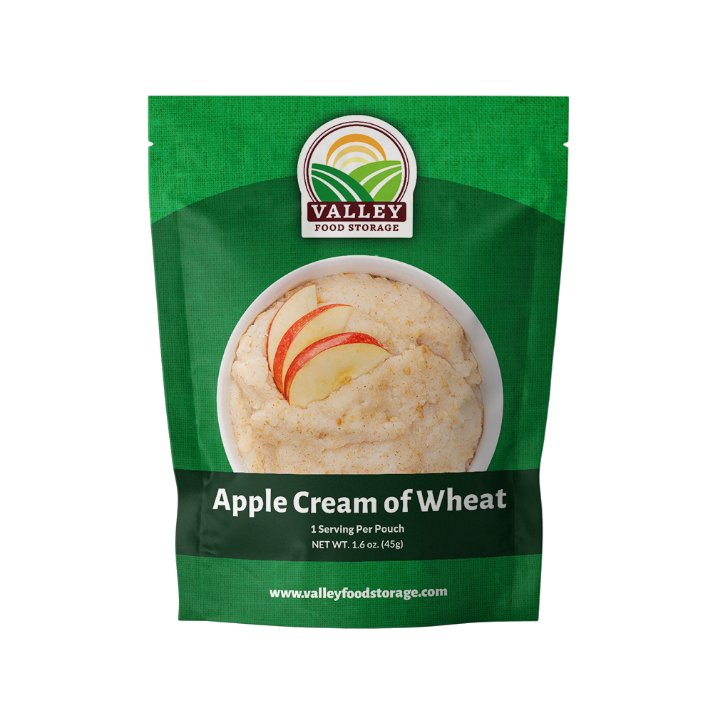 Apple Cream of Wheat From Valley Food Storage