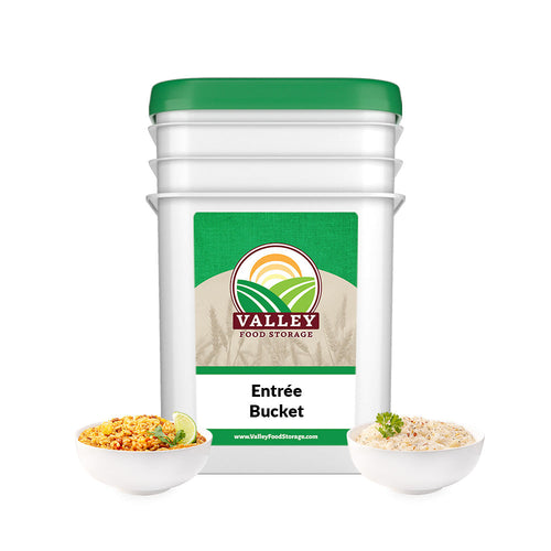 Entrée Bucket From Valley Food Storage