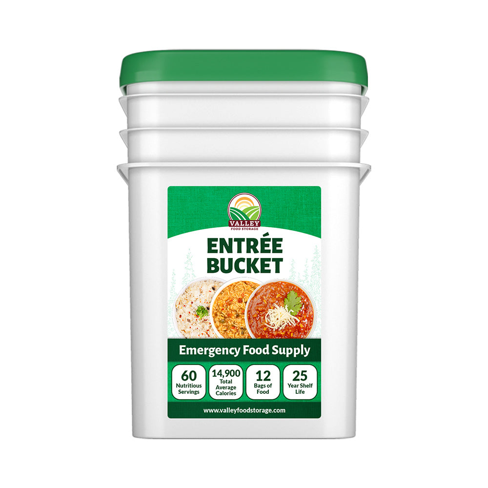 Entrée Bucket From Valley Food Storage