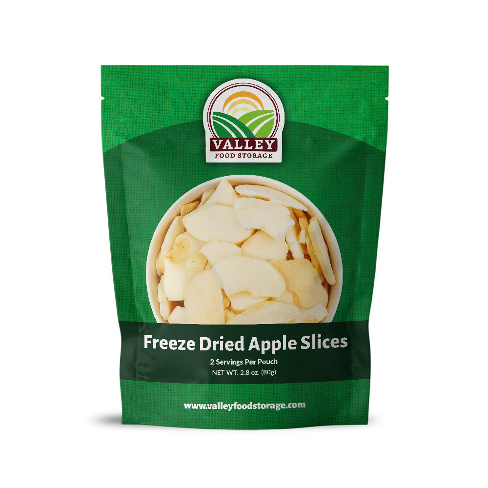 Freeze Dried Apple Slices From Valley Food Storage