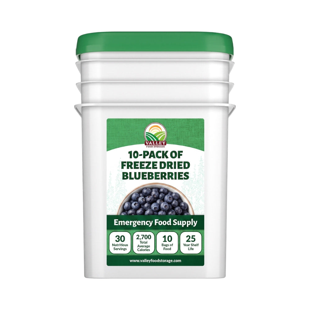 Freeze Dried Blueberries Freeze Dried Blueberries From Valley Food Storage