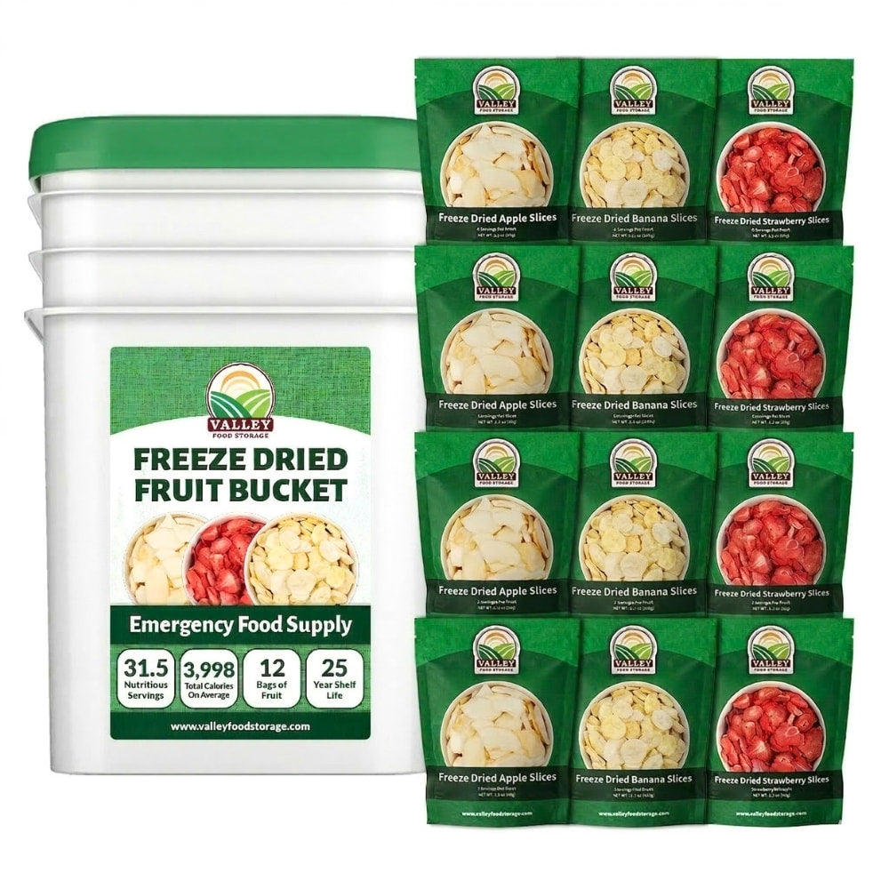 Freeze Dried Fruit Bucket