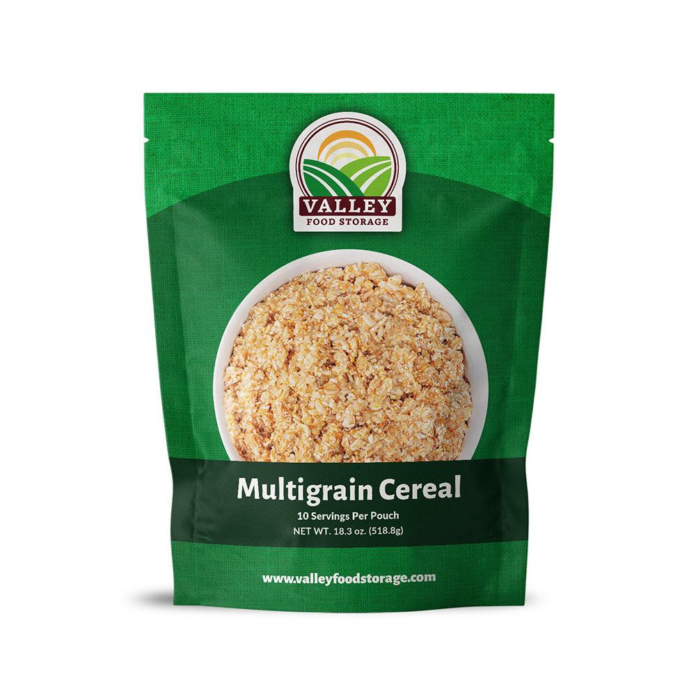 MultiGrain Dried Cereal Dried Cereal in Bulk | Buy Dried Multigrain Cereal, the Best Cereal for Long Term Storage From Valley Food Storage