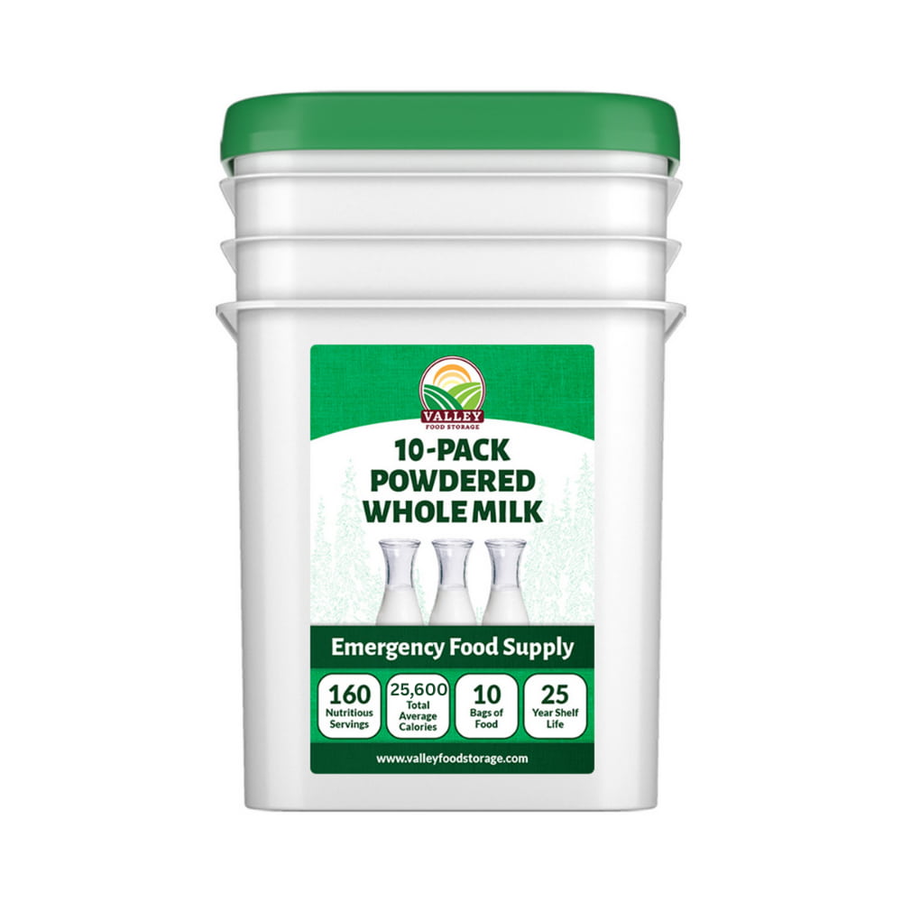 Powdered Whole Milk Freeze Dried Milk | Buy Fortified Powdered Milk for Long Term Storage  From Valley Food Storage