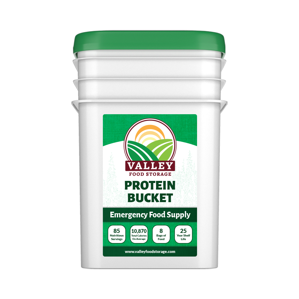 Protein Bucket From Valley Food Storage