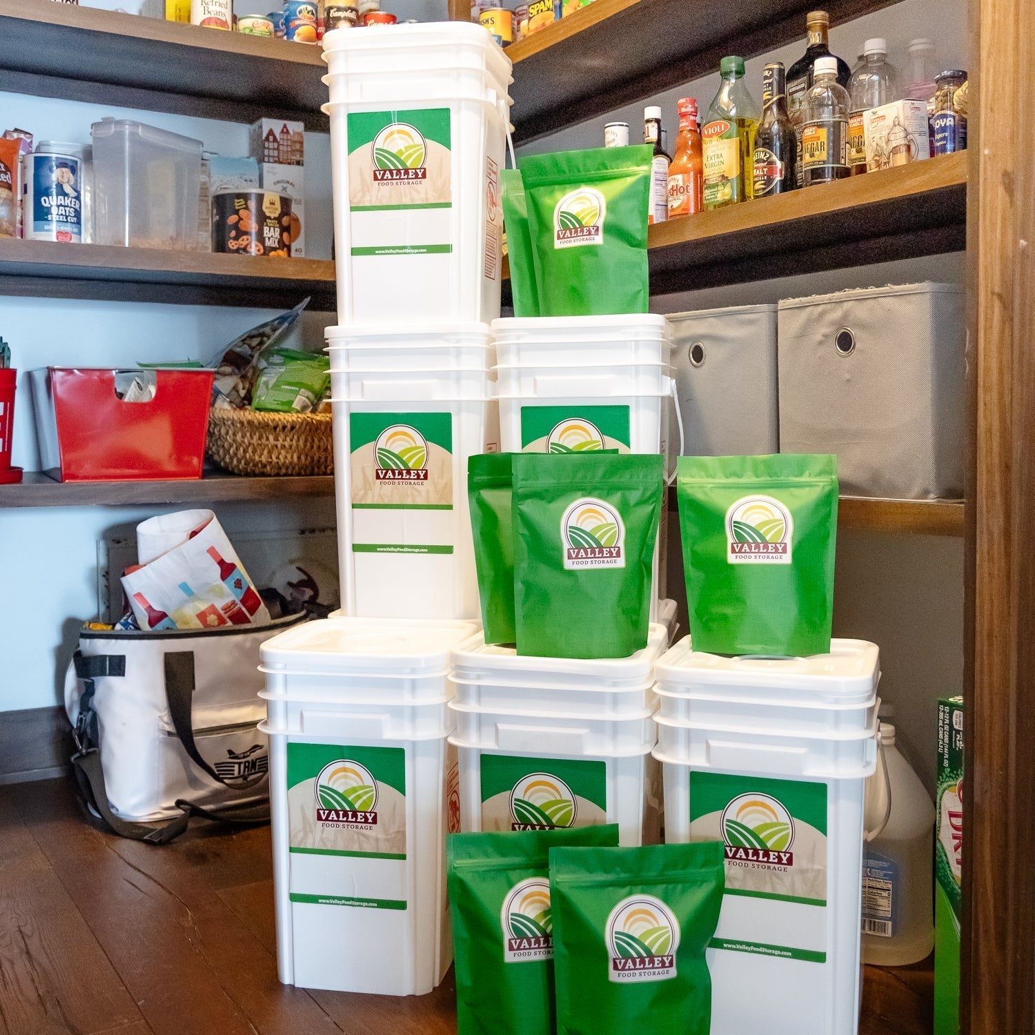 Premium Protein Bucket With Freeze-Dried Meat - Valley Food Storage