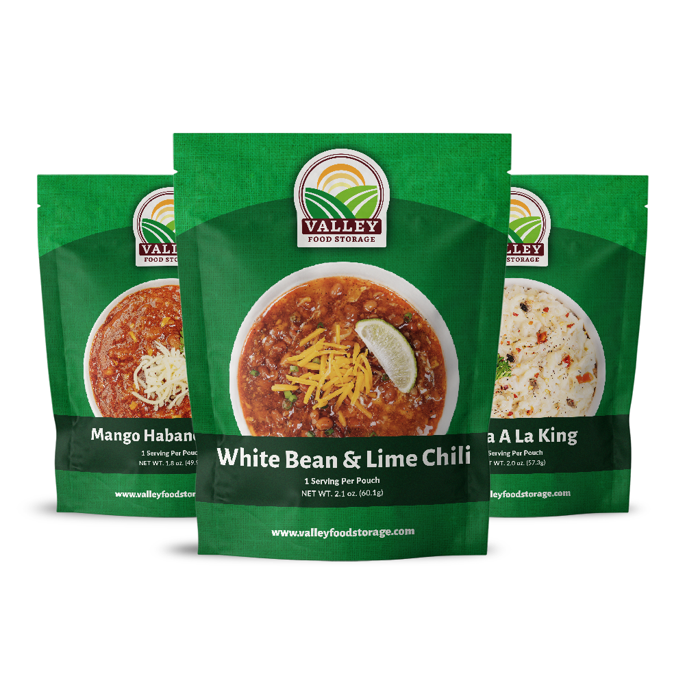 Sample 3 Pack Survival Food Sample | Order Emergency & Survival Food Samples Online From Valley Food Storage