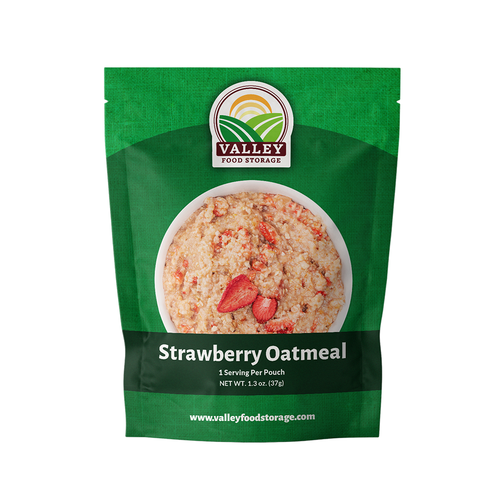 Valley Food Storage-Strawberry Oatmeal