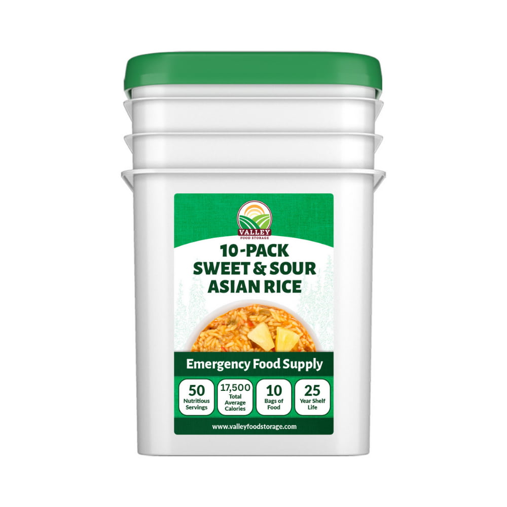 Sweet and Sour Asian Rice Sweet and Sour Asian Rice From Valley Food Storage